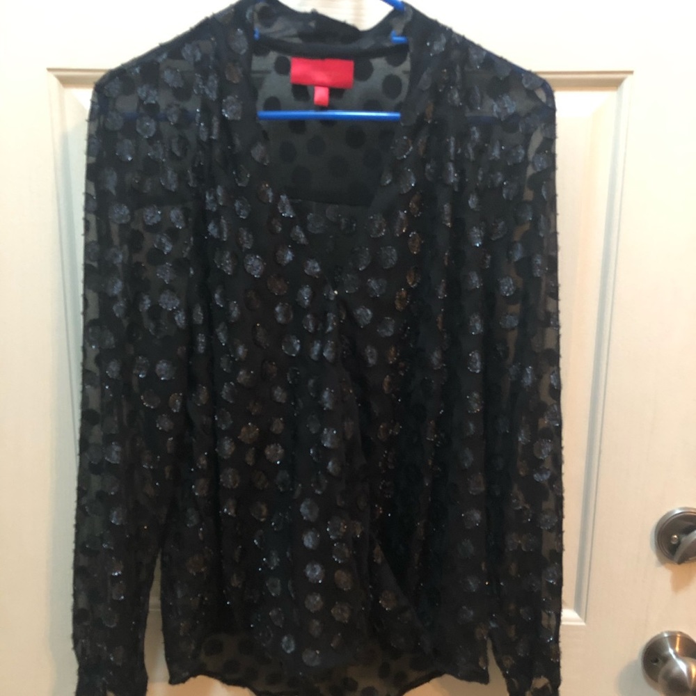 Sheer blouse